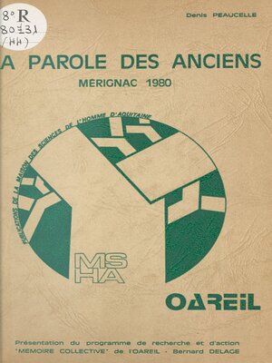 cover image of La Parole des anciens